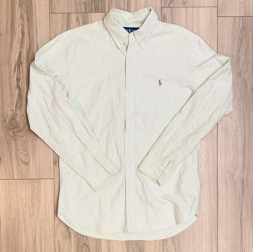 Ralph Lauren Classic Fit Size L Striped Shirt